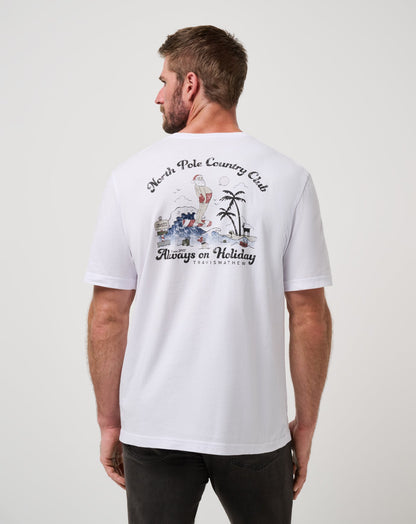 Travis Mathew Discount Holly Jollies Tee Men