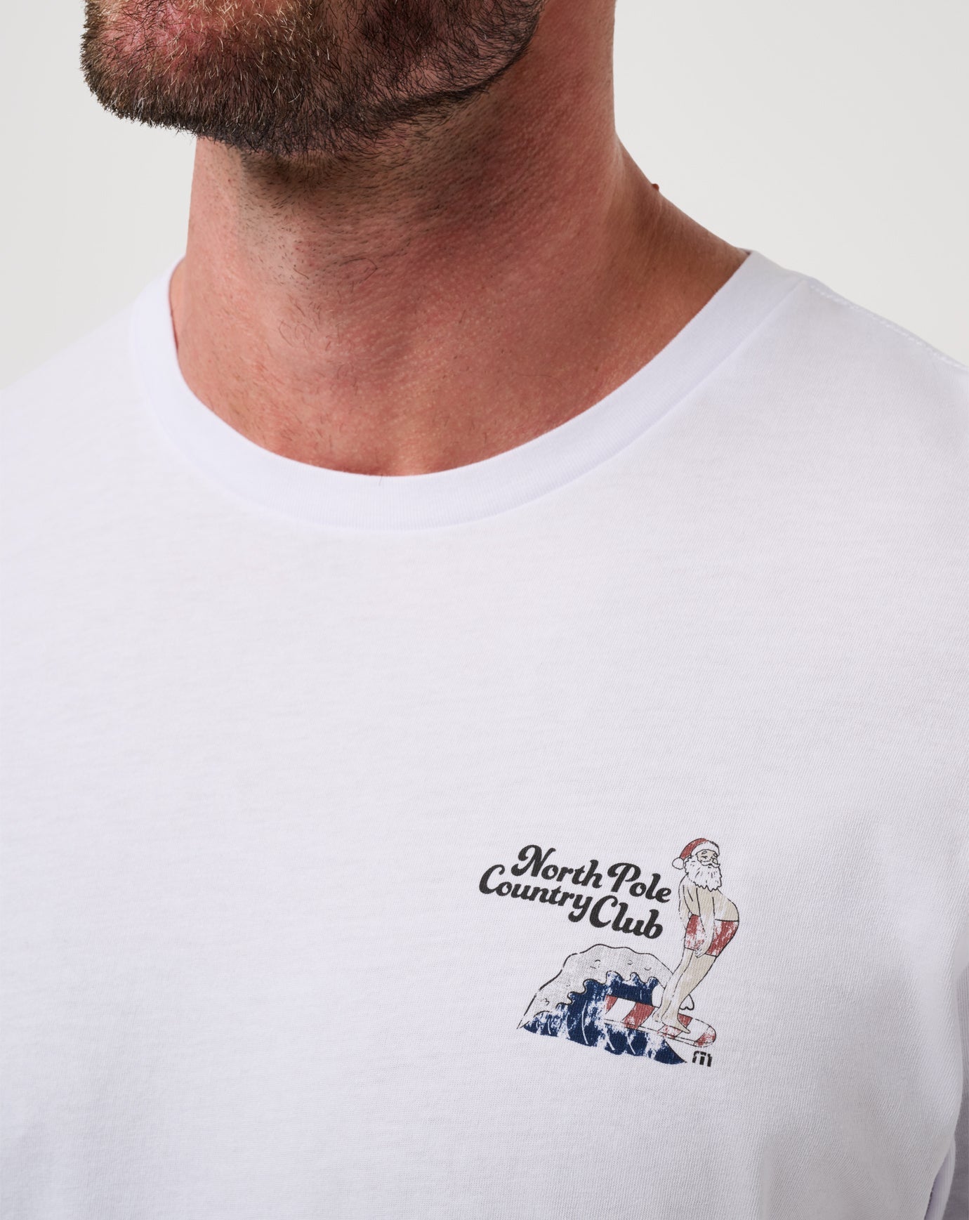 Travis Mathew Discount Holly Jollies Tee Men