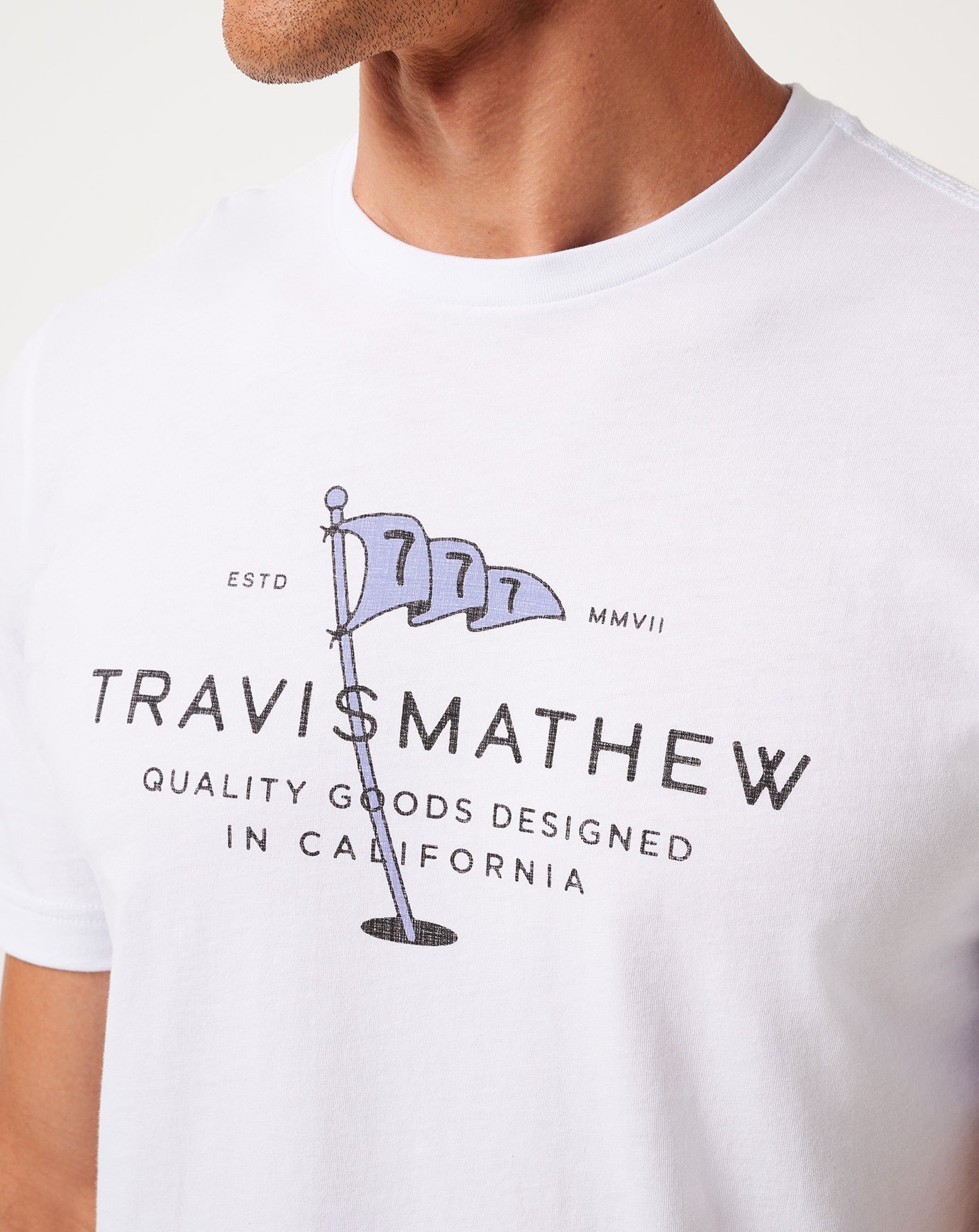 Travis Mathew Outlets Worth A Shot Tee Men