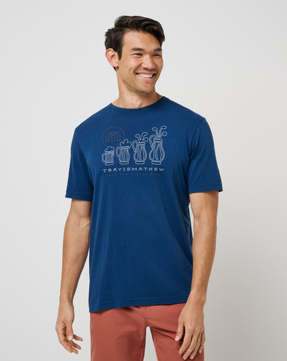 Travis Mathew Discount Beerly Beloved Tee Men